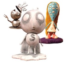 Tim Burton PVC Figure Set Stain Boy 10 cm